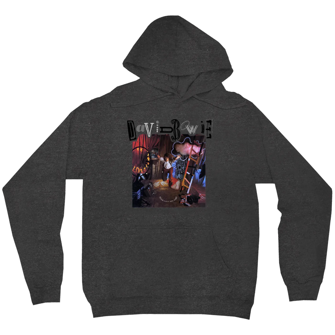 David Bowie Hoodie | Never Let Me Down Album Cover David Bowie Hoodie