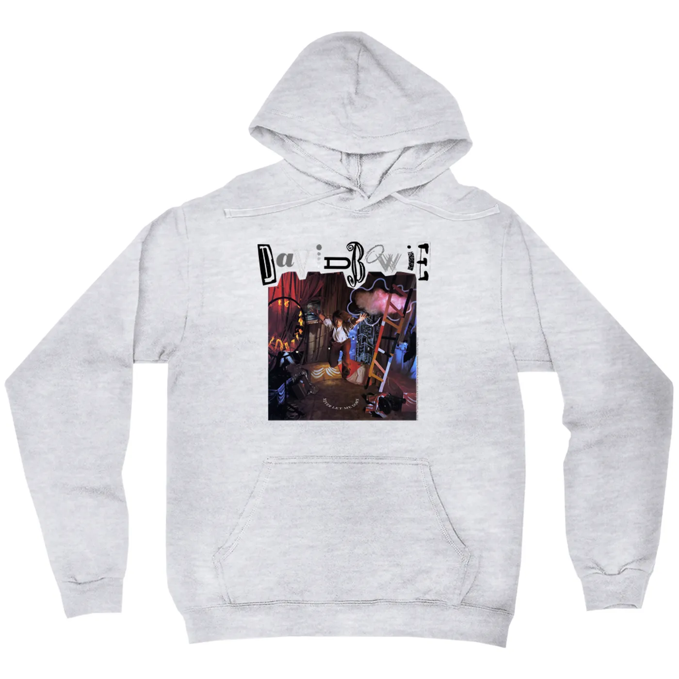 David Bowie Hoodie | Never Let Me Down Album Cover David Bowie Hoodie