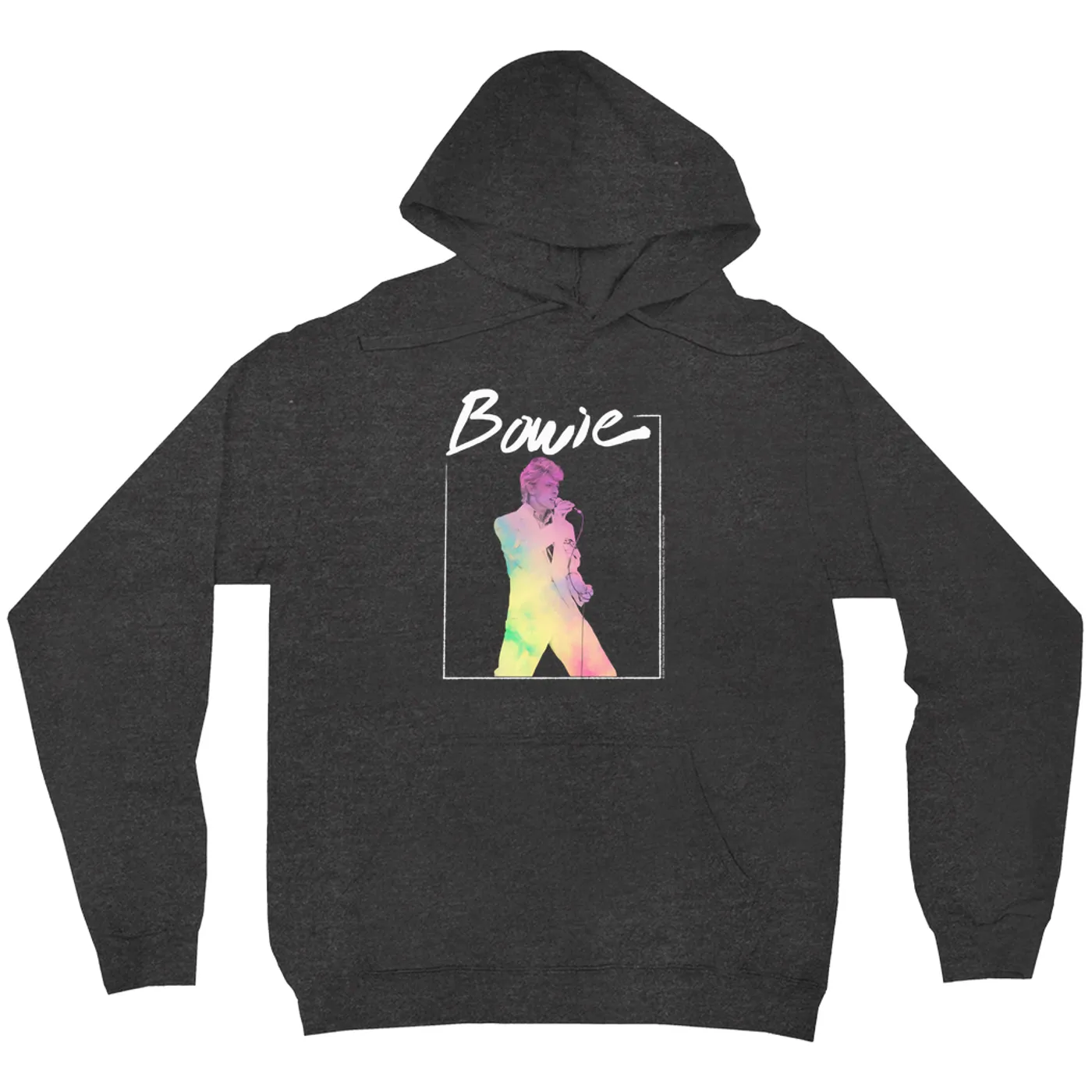 David Bowie Hoodie | Bowie 1983 Concert In Pastels David Bowie Hoodie (Merchbar Exclusive)