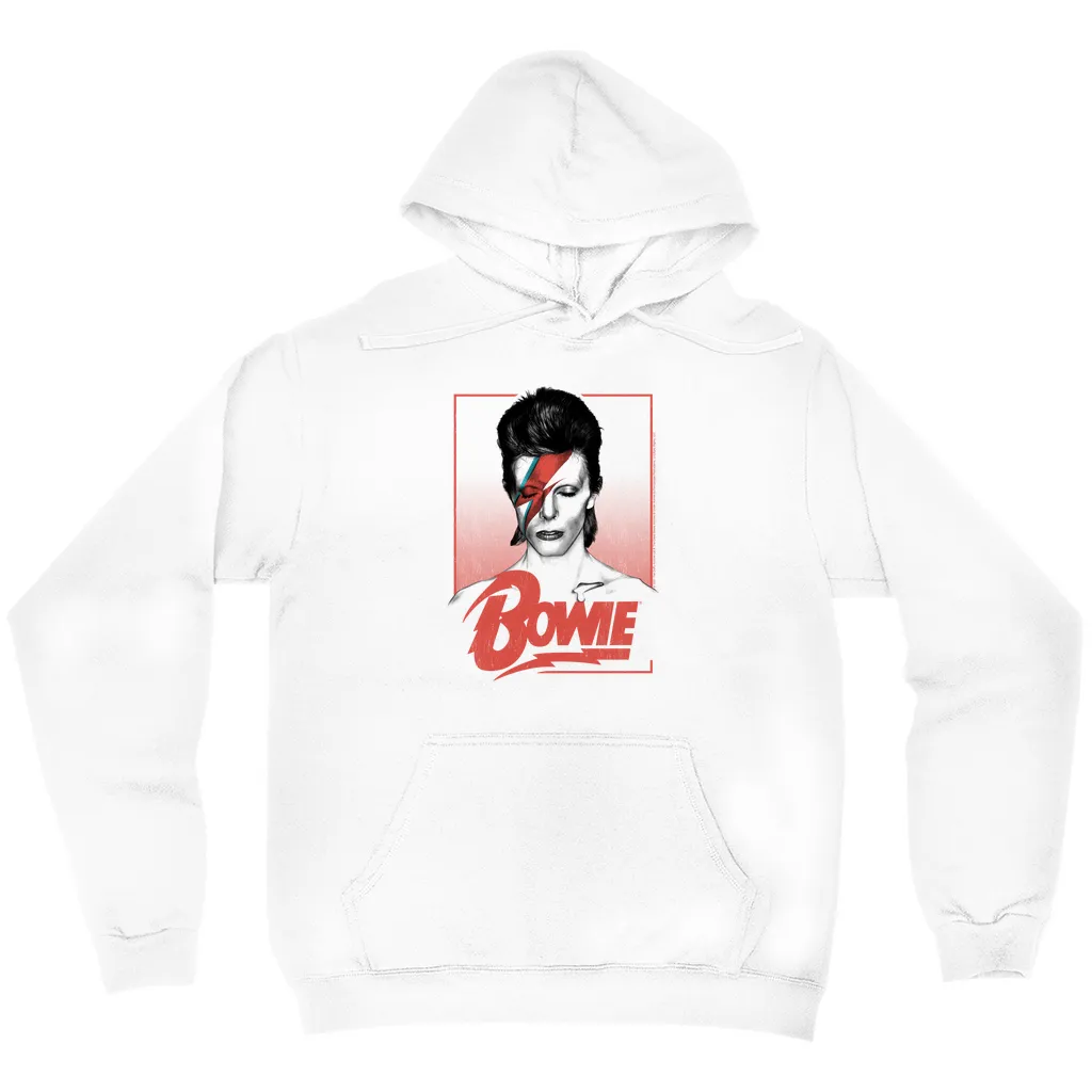 Hoodie | Aladdin Sane Bowie Red Image Hoodie