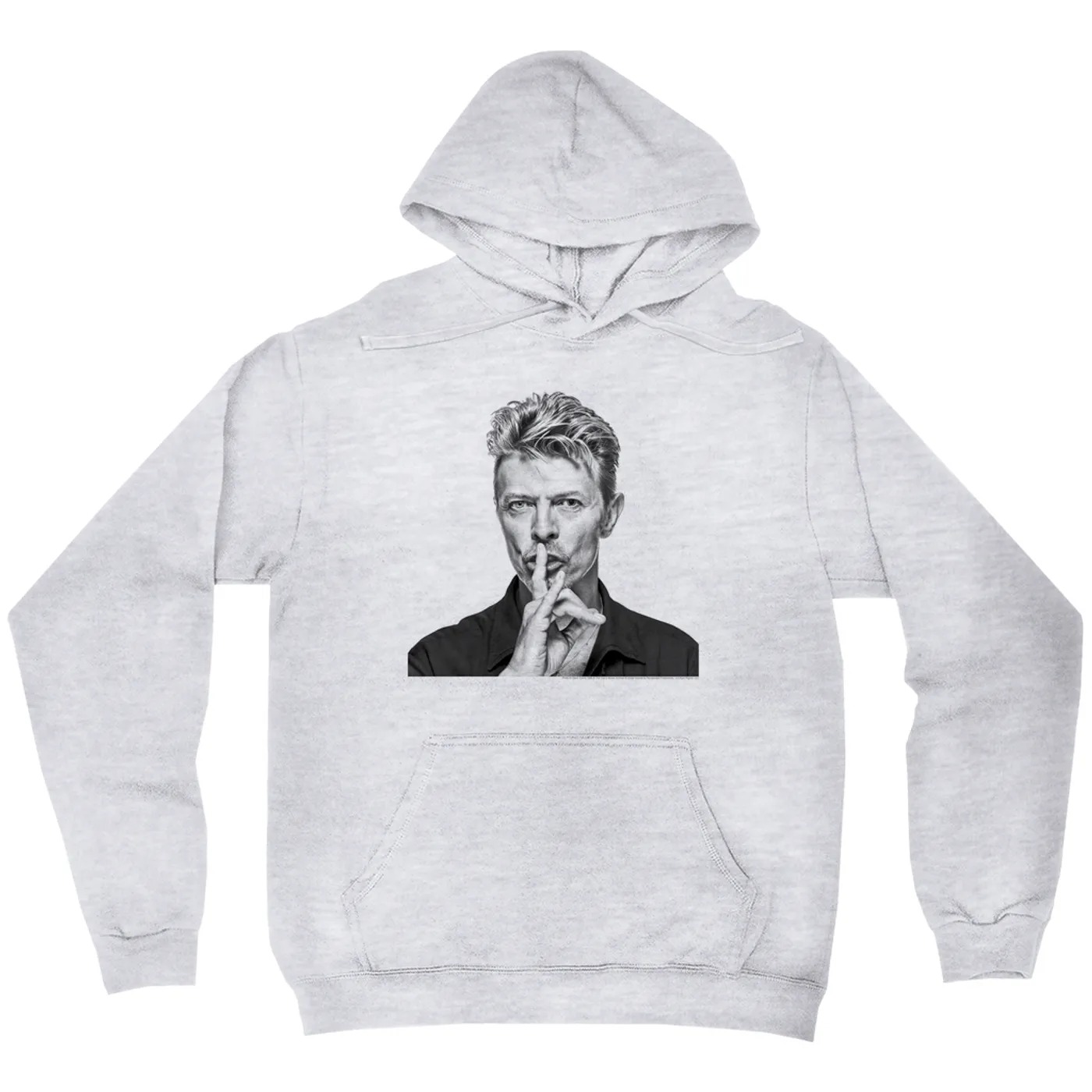 David Bowie Hoodie | Bowie Black And White Photo David Bowie Hoodie