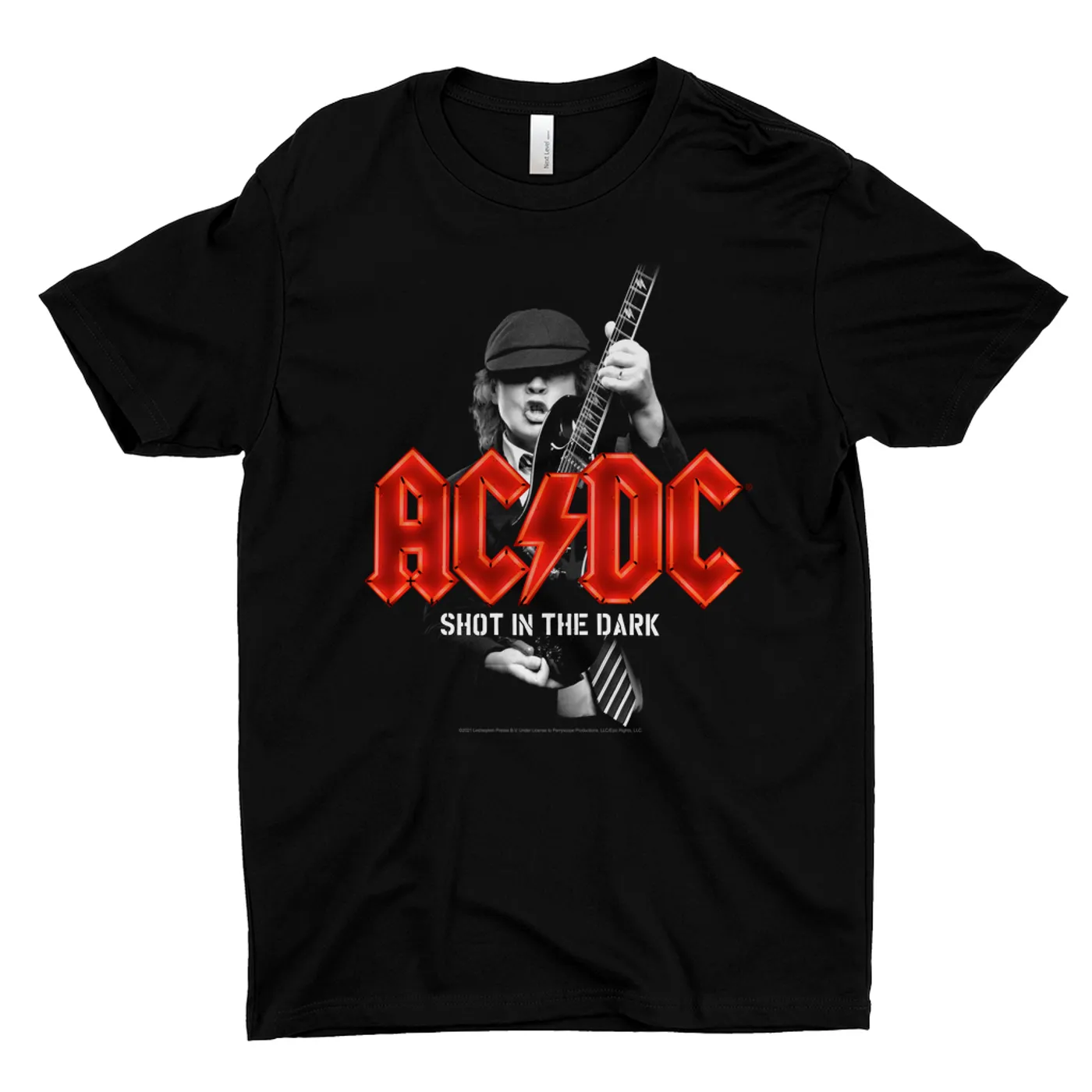 AC/DC T-Shirt | PWR Up Shot In The Dark Neon Lights ACDC Shirt