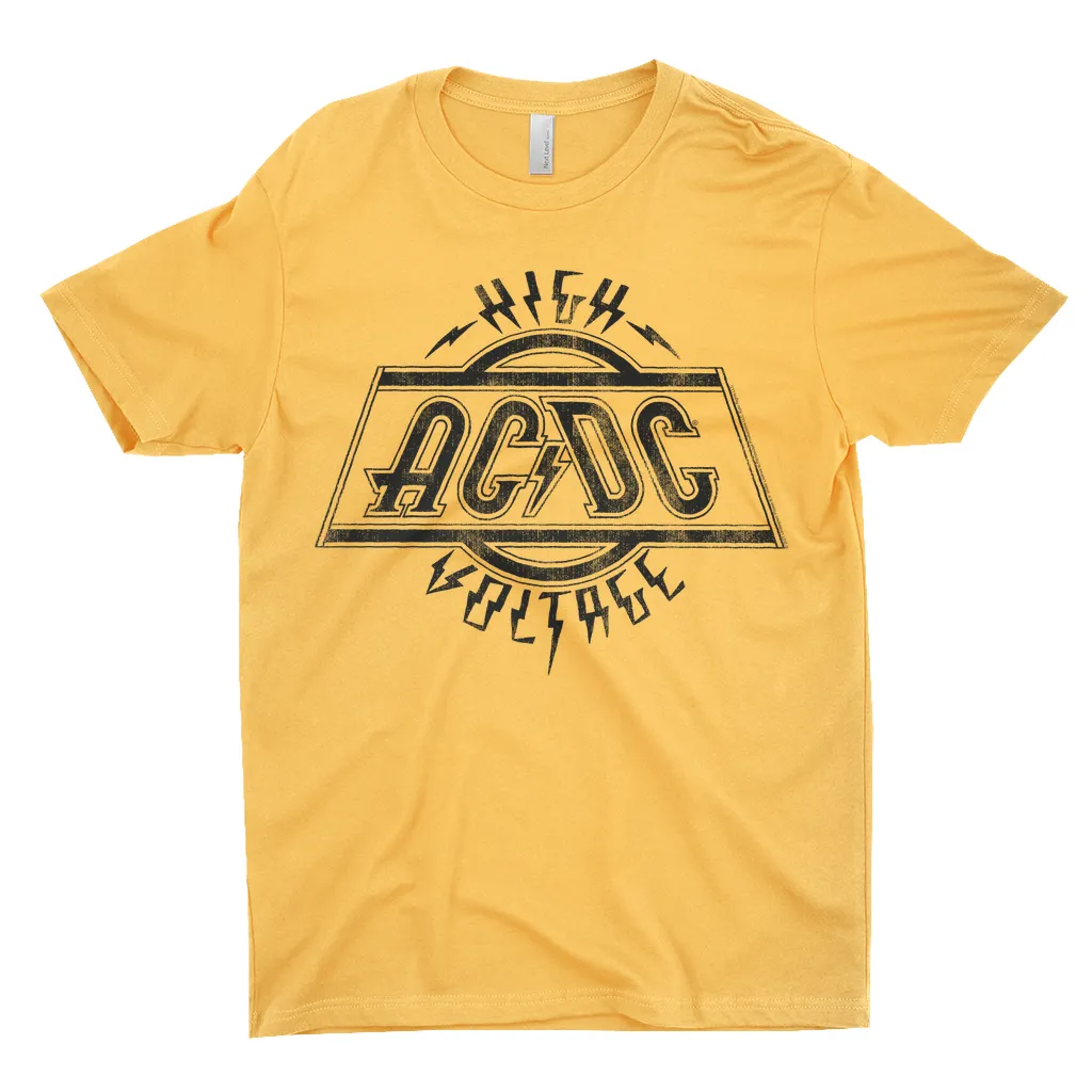 T-Shirt | High Voltage Logo Distressed Shirt