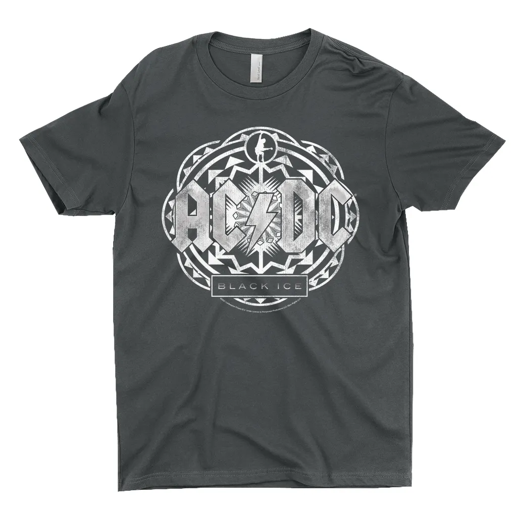 T-Shirt | Black Ice Tribal Grey Design Shirt