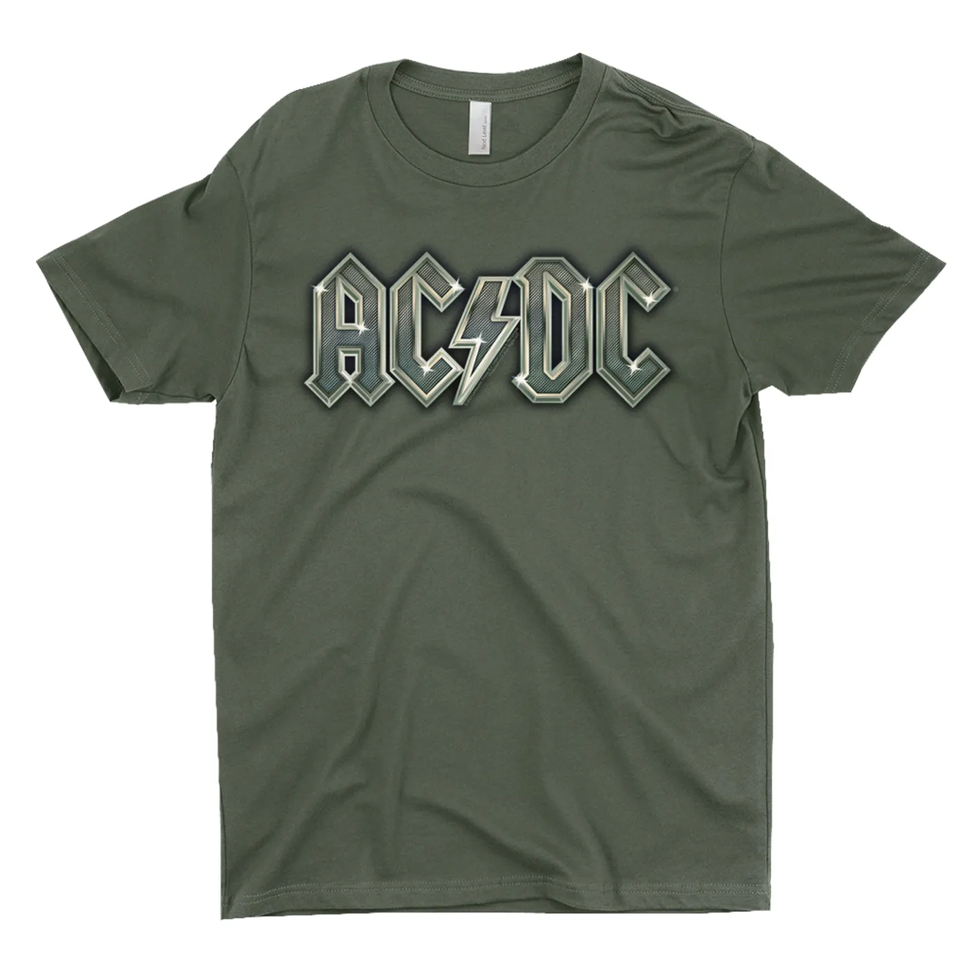 ACDC T-Shirt | AC/DC Metal Metallic Logo ACDC Shirt