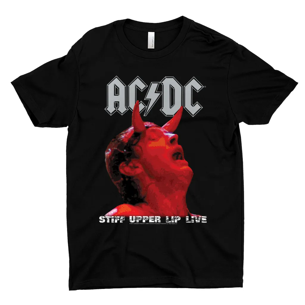 T-Shirt | Stiff Upper Lip Live Album Cover Art Shirt