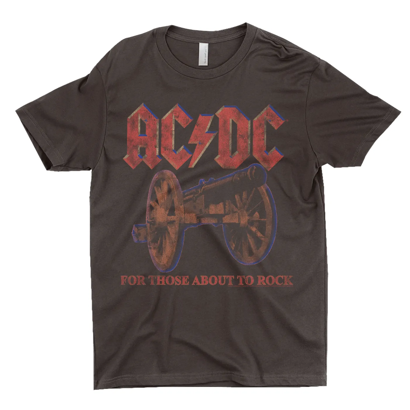 AC/DC T-Shirt | For Those About To Rock Cannon Design ACDC Shirt