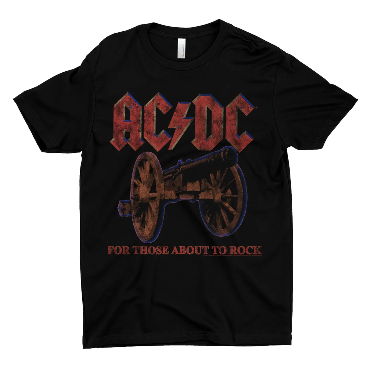 AC/DC T-Shirt | For Those About To Rock Cannon Design ACDC Shirt