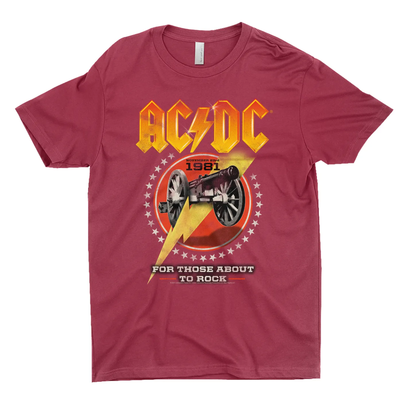 AC/DC T-Shirt | For Those About To Rock Tour 1981 ACDC Shirt