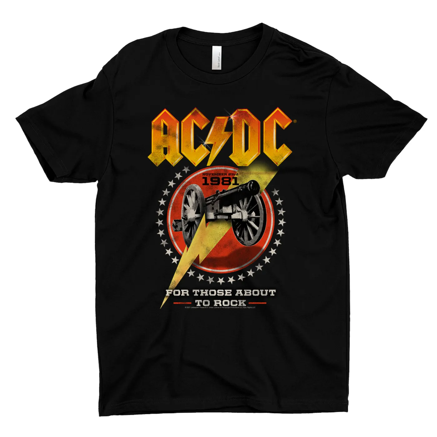 AC/DC T-Shirt | For Those About To Rock Tour 1981 ACDC Shirt