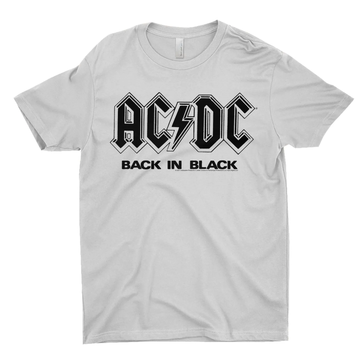 AC/DC T-Shirt | Back In Black Back In London Image ACDC Shirt