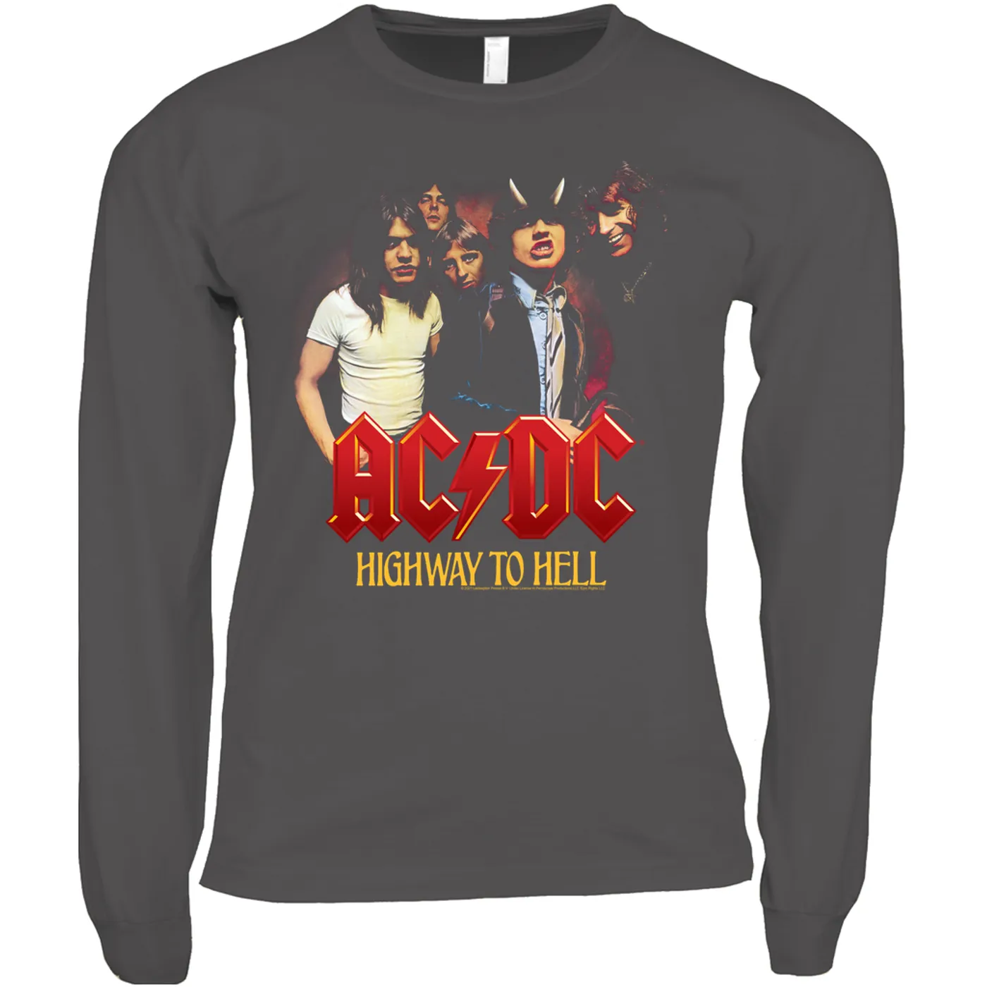 AC/DC Long Sleeve Shirt | Highway To Hell Album Cover Art ACDC Shirt