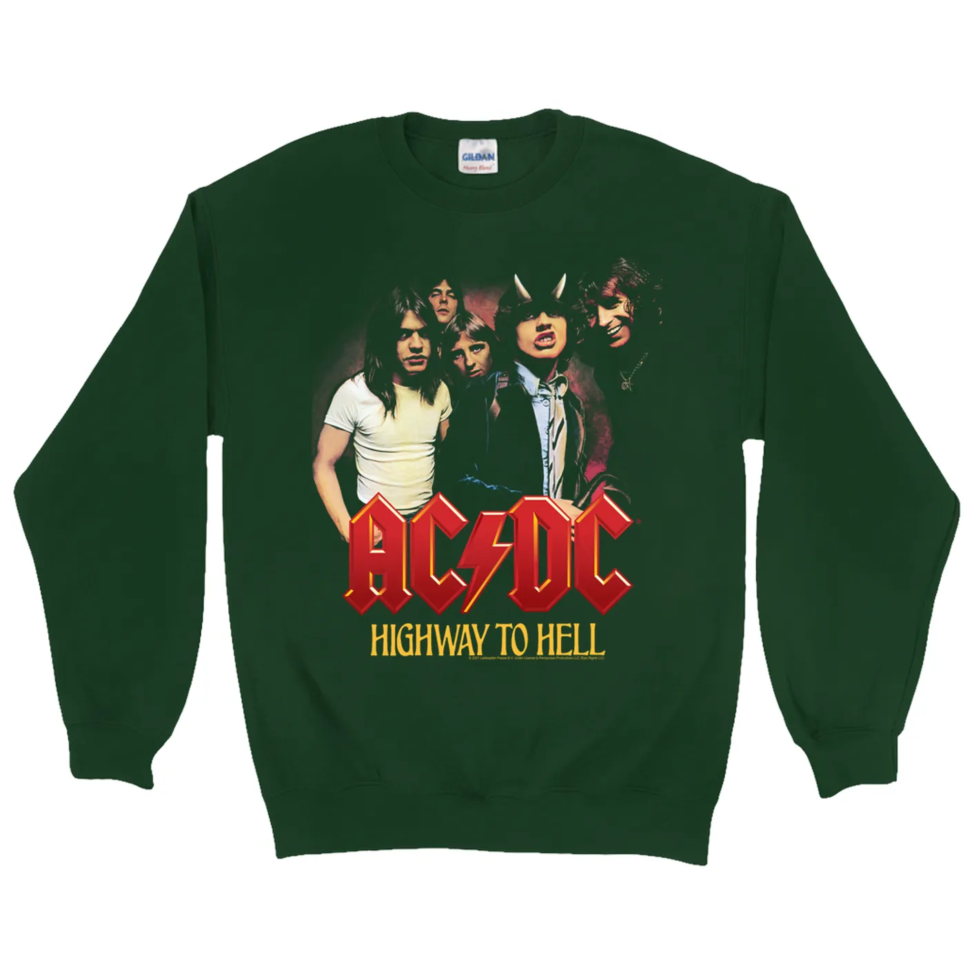 AC/DC Sweatshirt | Highway To Hell Album Cover Art ACDC Sweatshirt