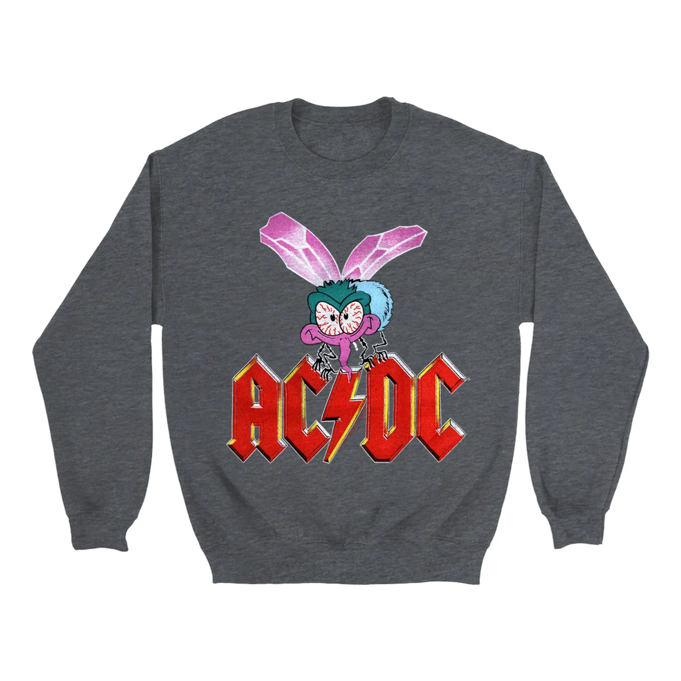 AC/DC Sweatshirt | Fly On The Wall Concert Tour Poster ACDC Sweatshirt