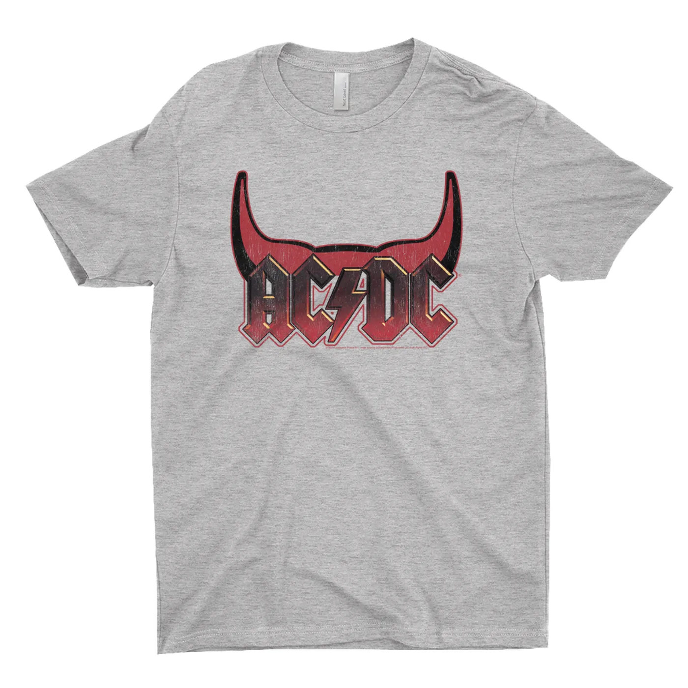 AC/DC T-Shirt | No Bull Red Design ACDC Shirt
