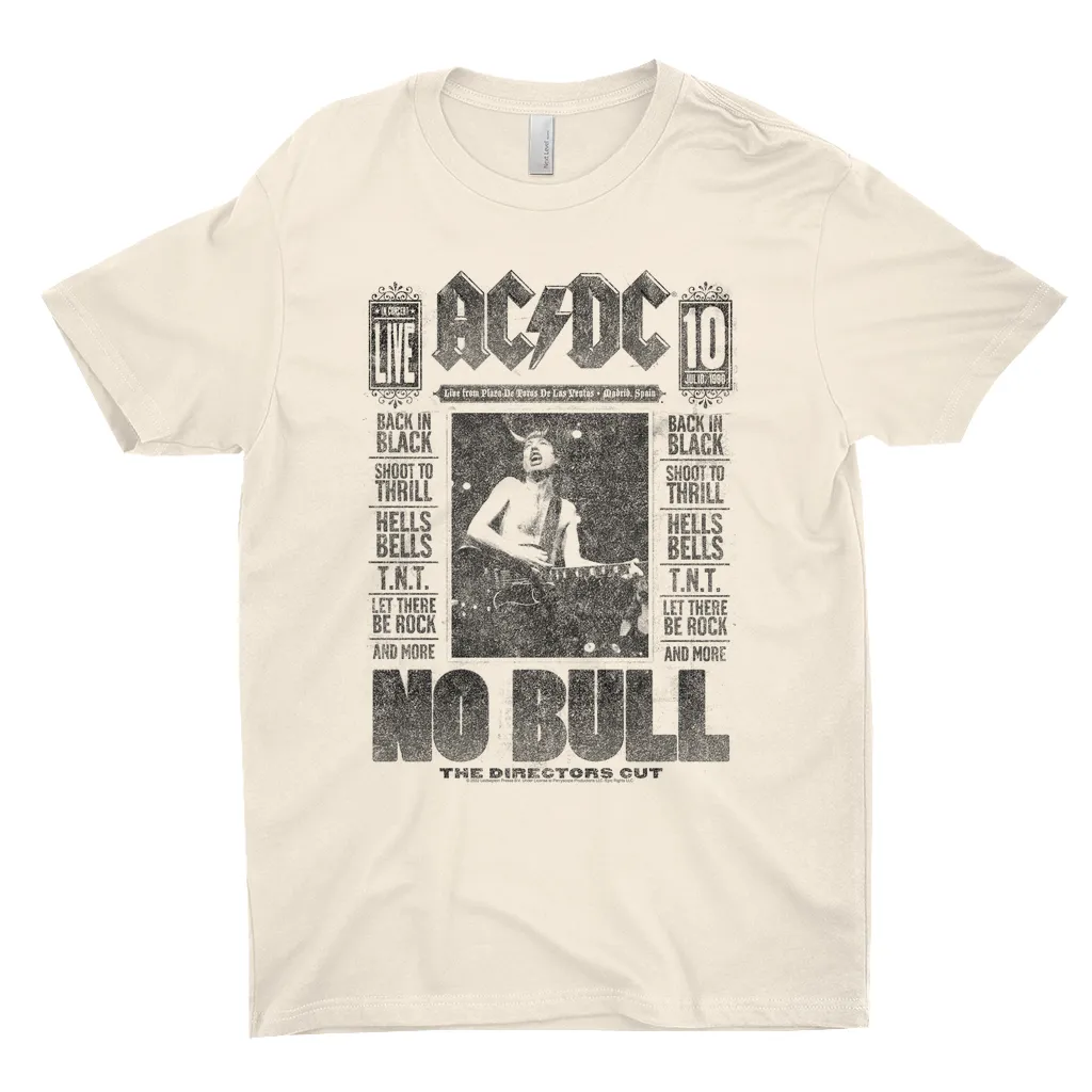 T-Shirt | No Bull Album Cover Design Distressed Shirt