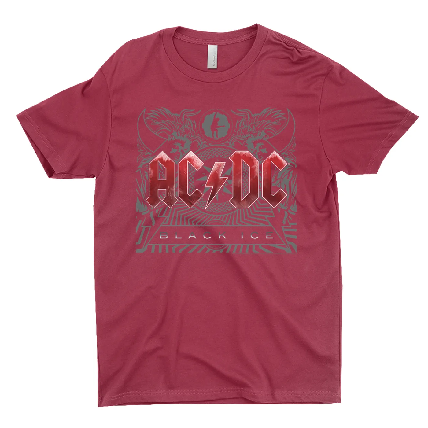 AC/DC T-Shirt | Black Ice Album Cover Art ACDC Shirt (Merchbar Exclusive)