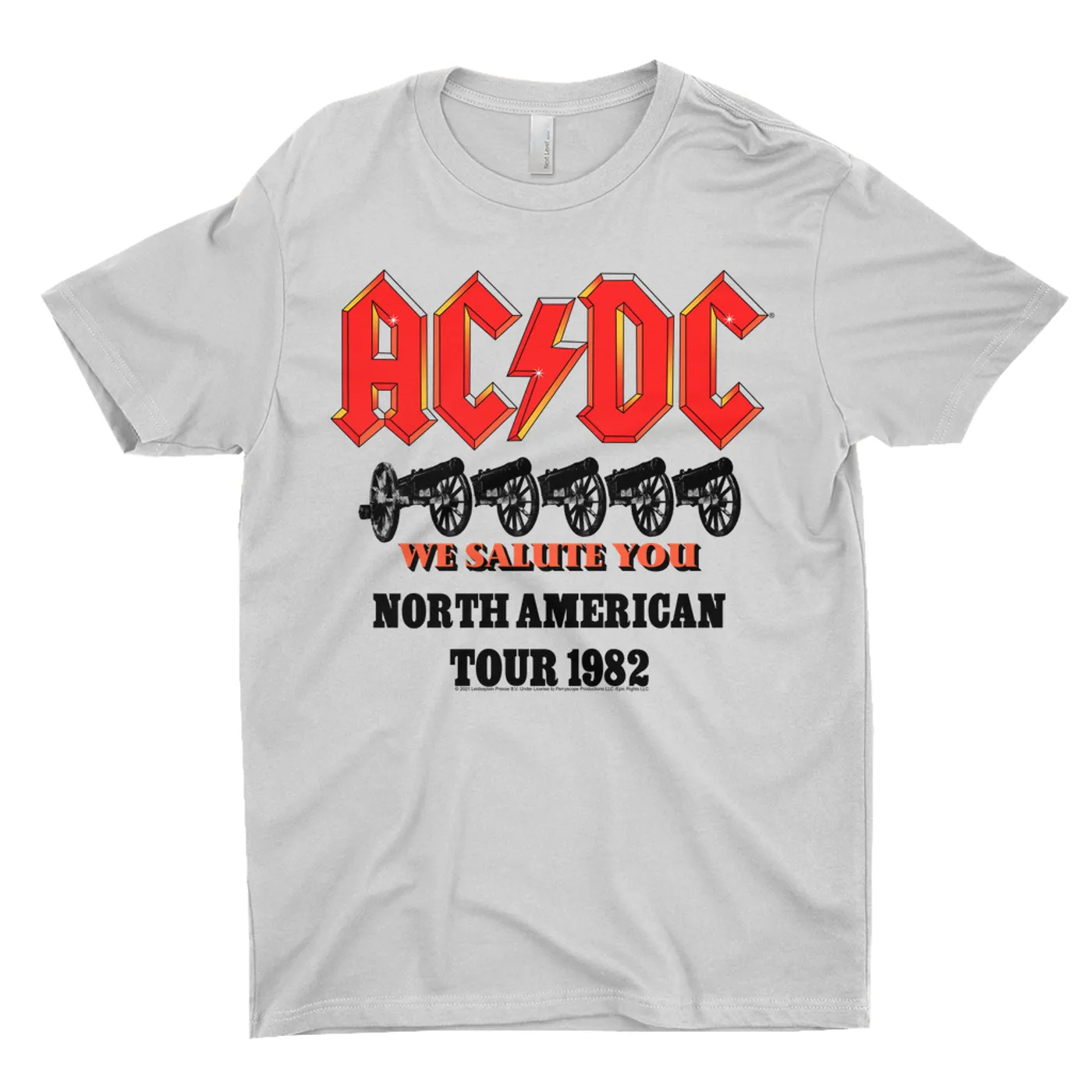 AC/DC T-Shirt | We Salute You North American Tour 1982 ACDC Shirt