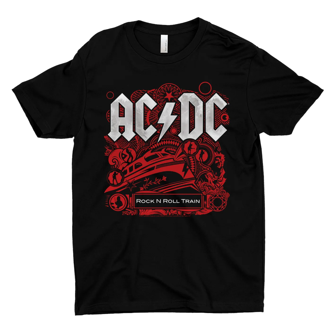AC/DC T-Shirt | Rock And Roll Train Album Cover Design ACDC Shirt