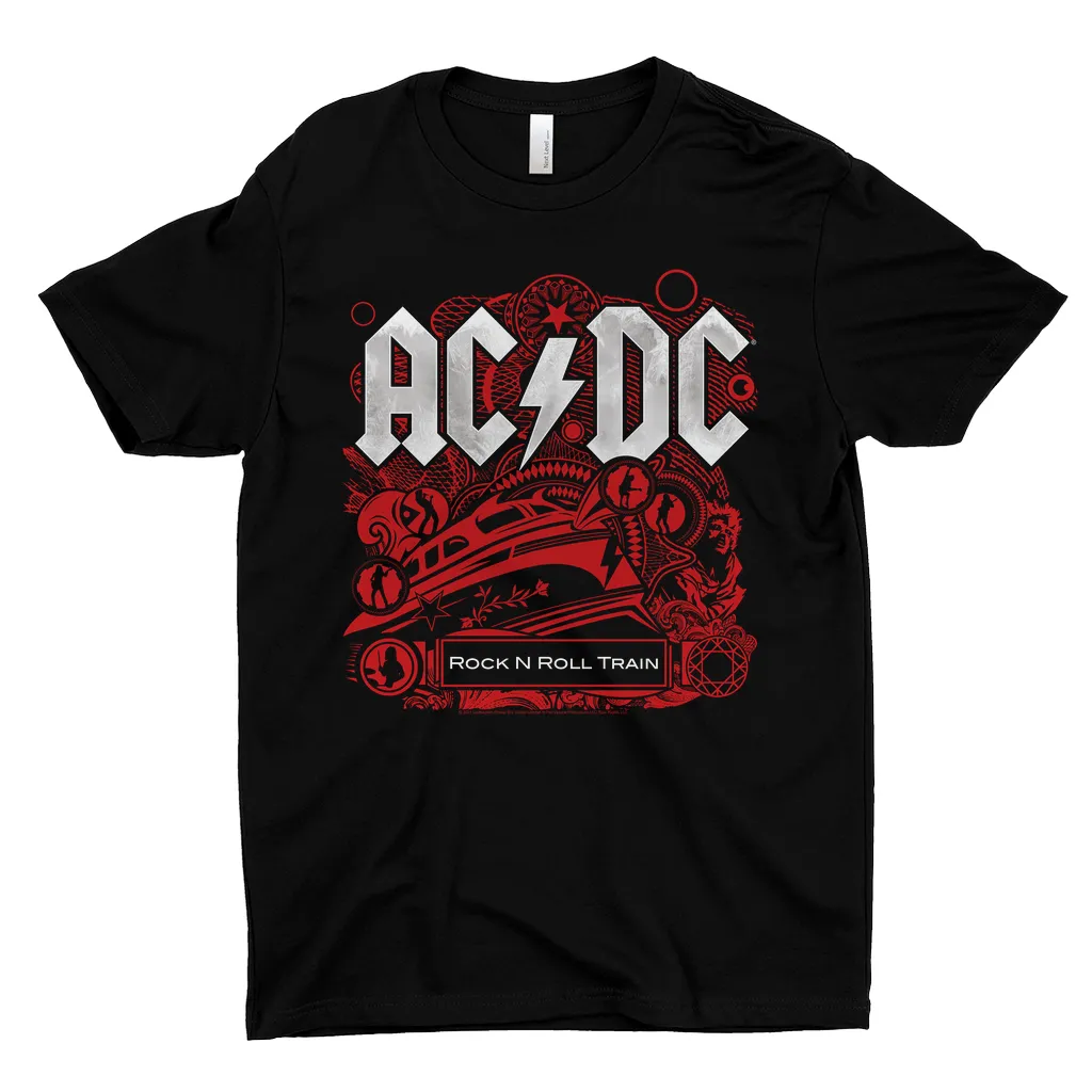 T-Shirt | Rock And Roll Train Album Cover Design Shirt