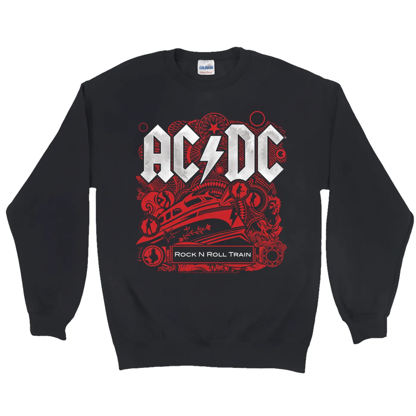 AC/DC Sweatshirt | Rock And Roll Train Album Cover Design ACDC Sweatshirt