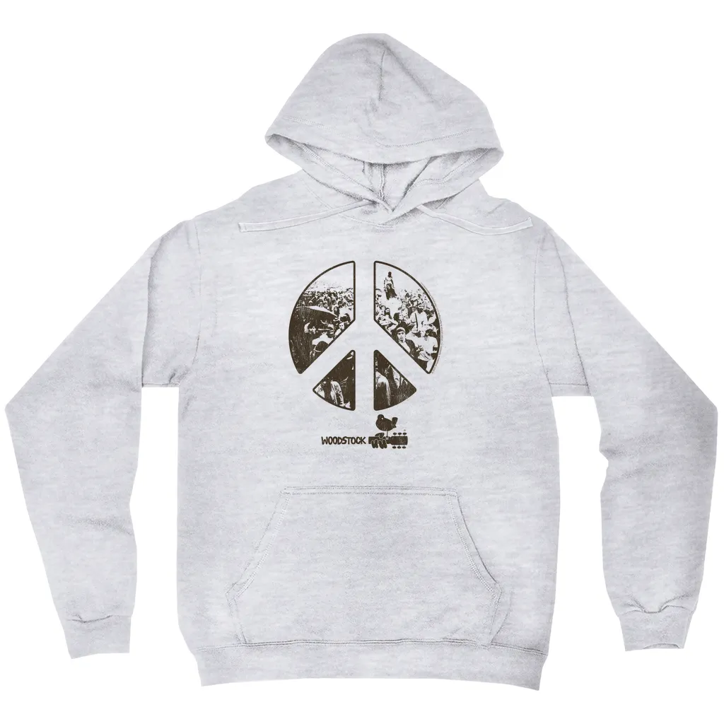 Hoodie | Crowd Photo Peace Sign Hoodie