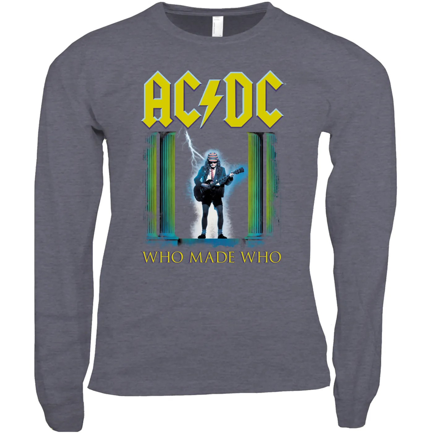 AC/DC Long Sleeve Shirt | Who Made Who Album Art ACDC Shirt