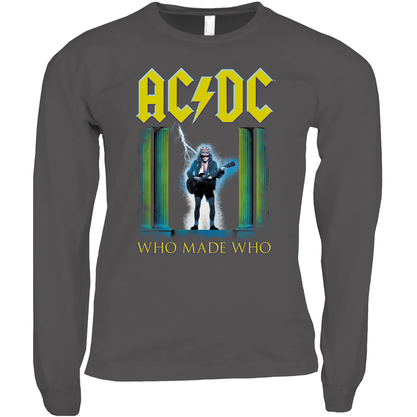 AC/DC Long Sleeve Shirt | Who Made Who Album Art ACDC Shirt