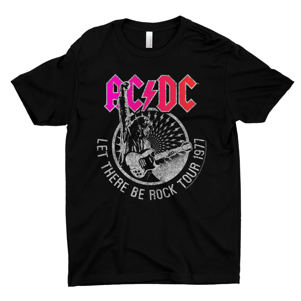T-Shirt | Let There Be Rock Tour 1977 Silver Bling Design Shirt (Equineop Exclusive)