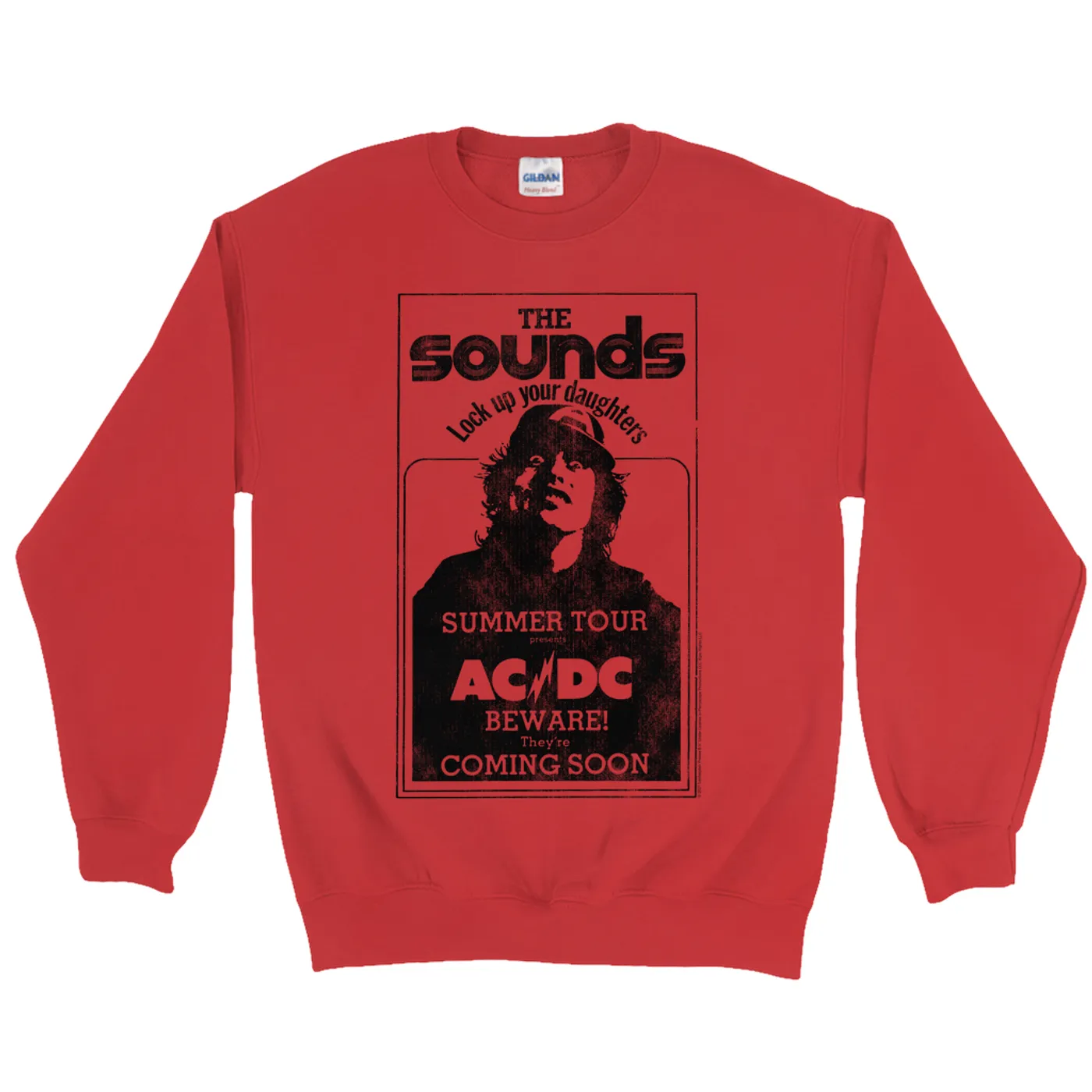 AC/DC Sweatshirt | The Sounds Summer Concert Tour ACDC Sweatshirt