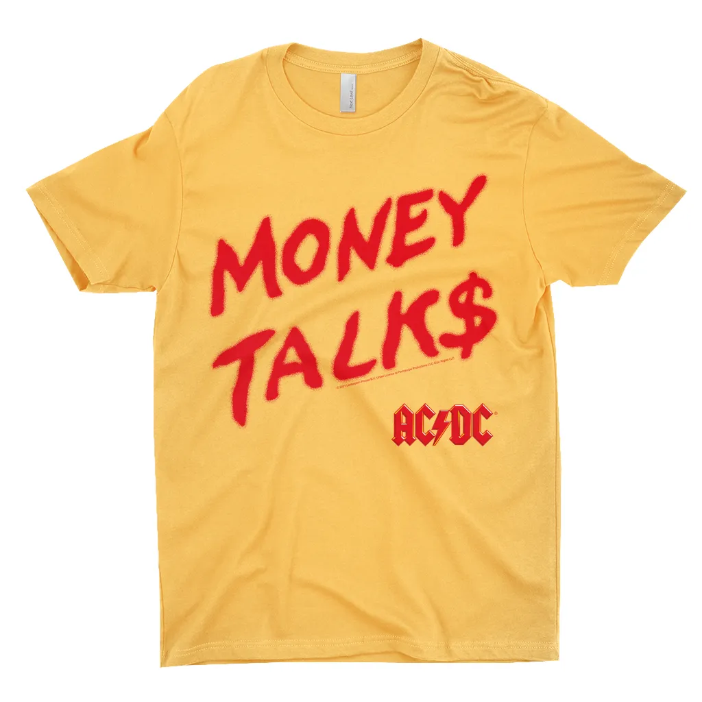 T-Shirt | Money Talks Spray Paint Image Shirt