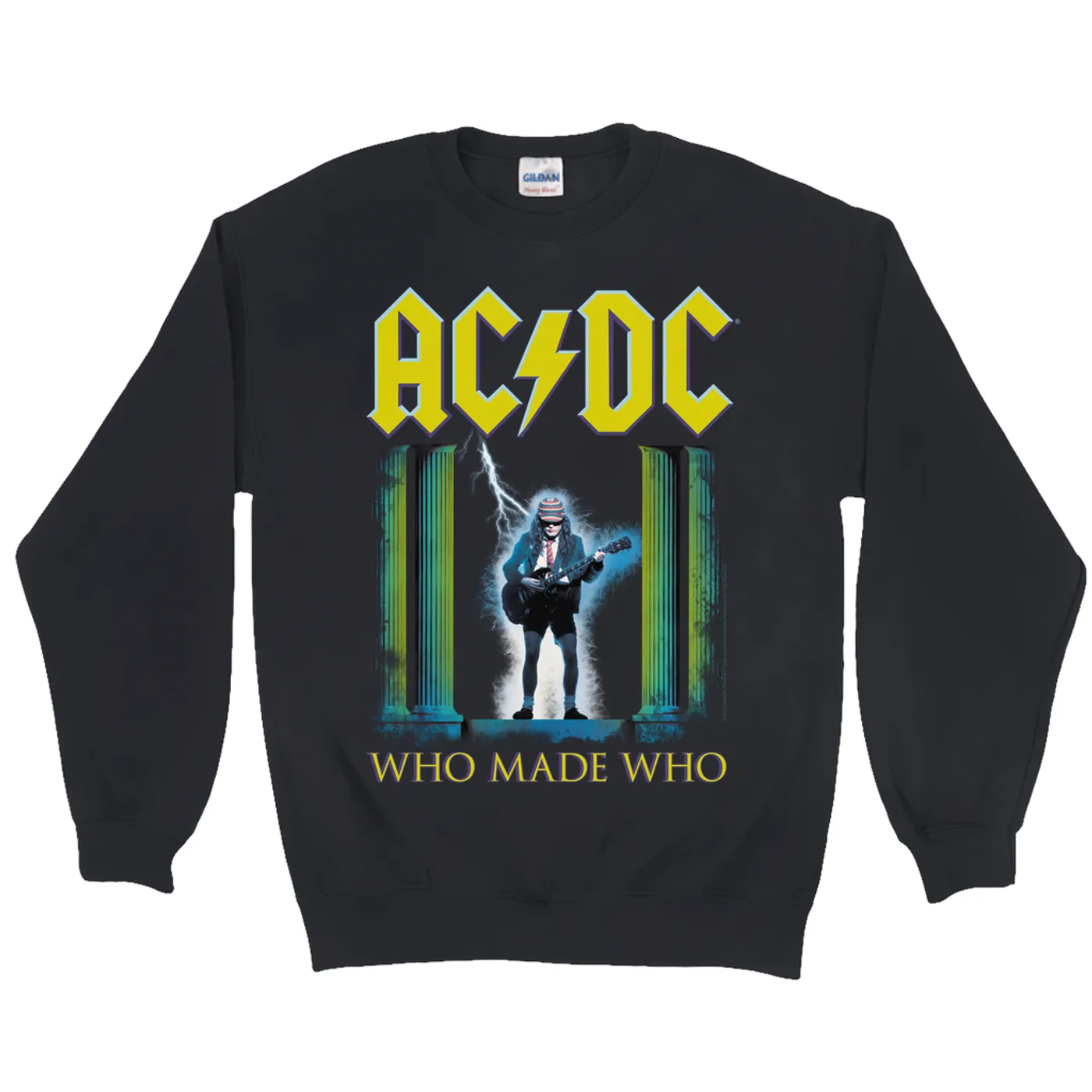 AC/DC Sweatshirt | Who Made Who Album Art ACDC Sweatshirt