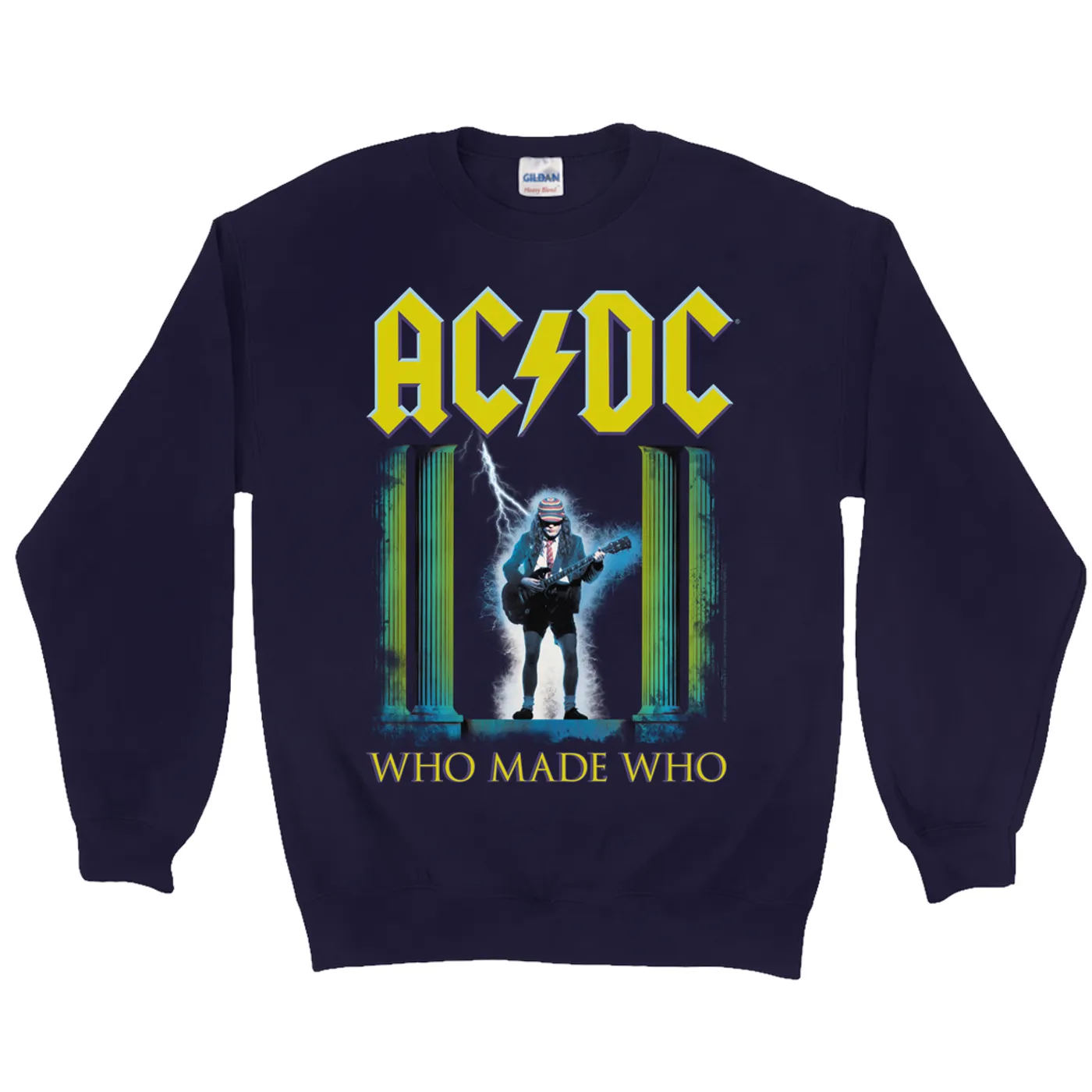 AC/DC Sweatshirt | Who Made Who Album Art ACDC Sweatshirt