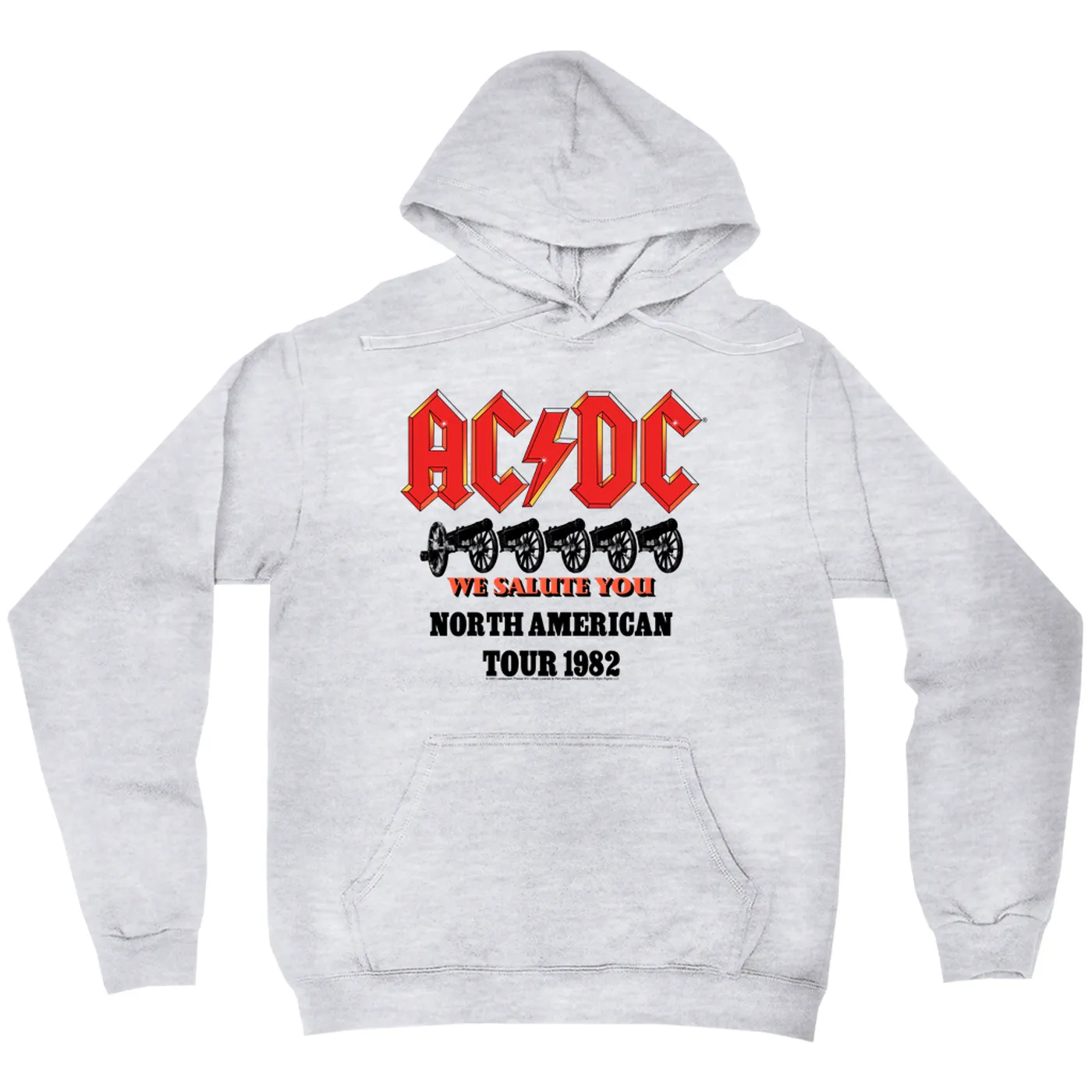 AC/DC Hoodie | We Salute You North American Tour 1982 ACDC Hoodie
