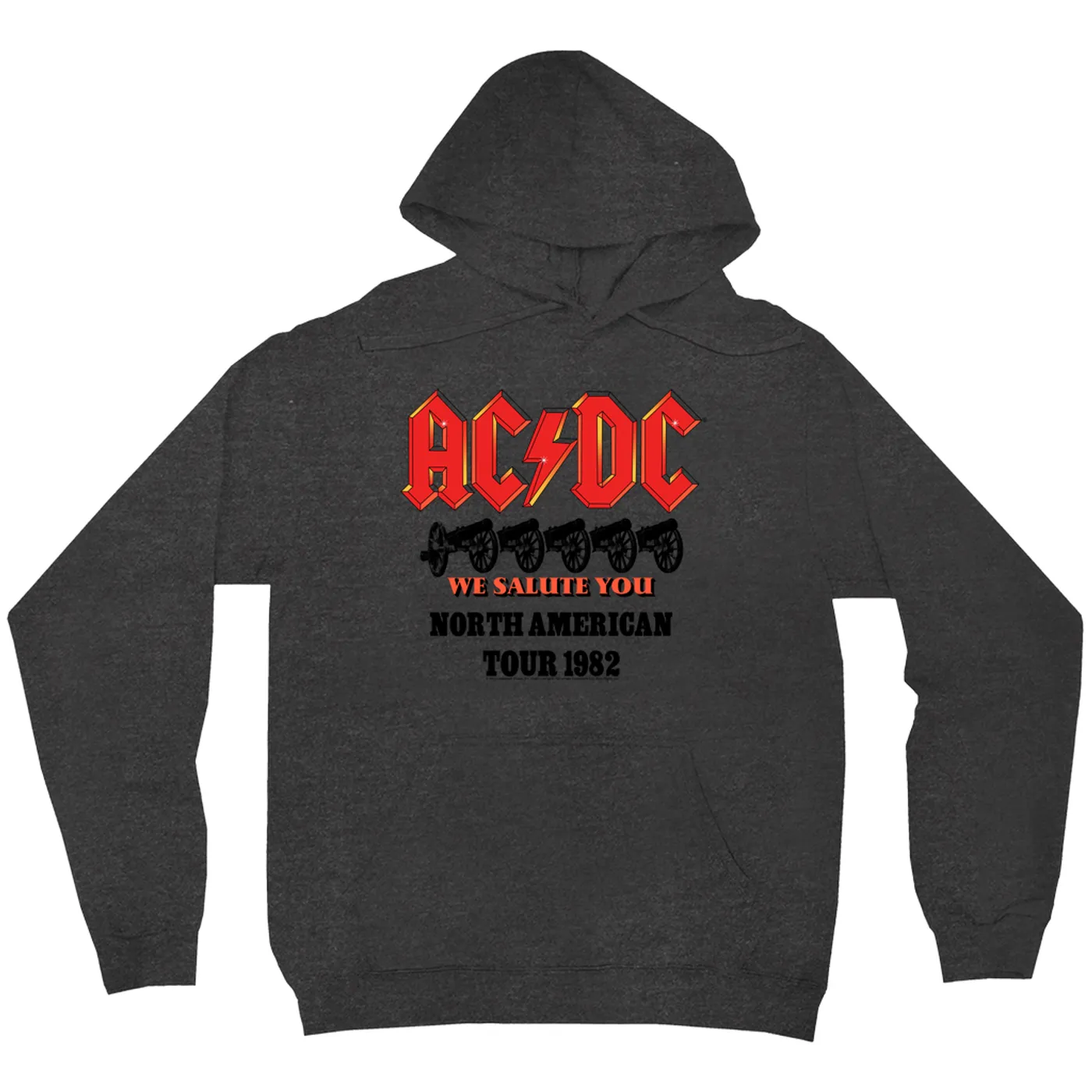 AC/DC Hoodie | We Salute You North American Tour 1982 ACDC Hoodie
