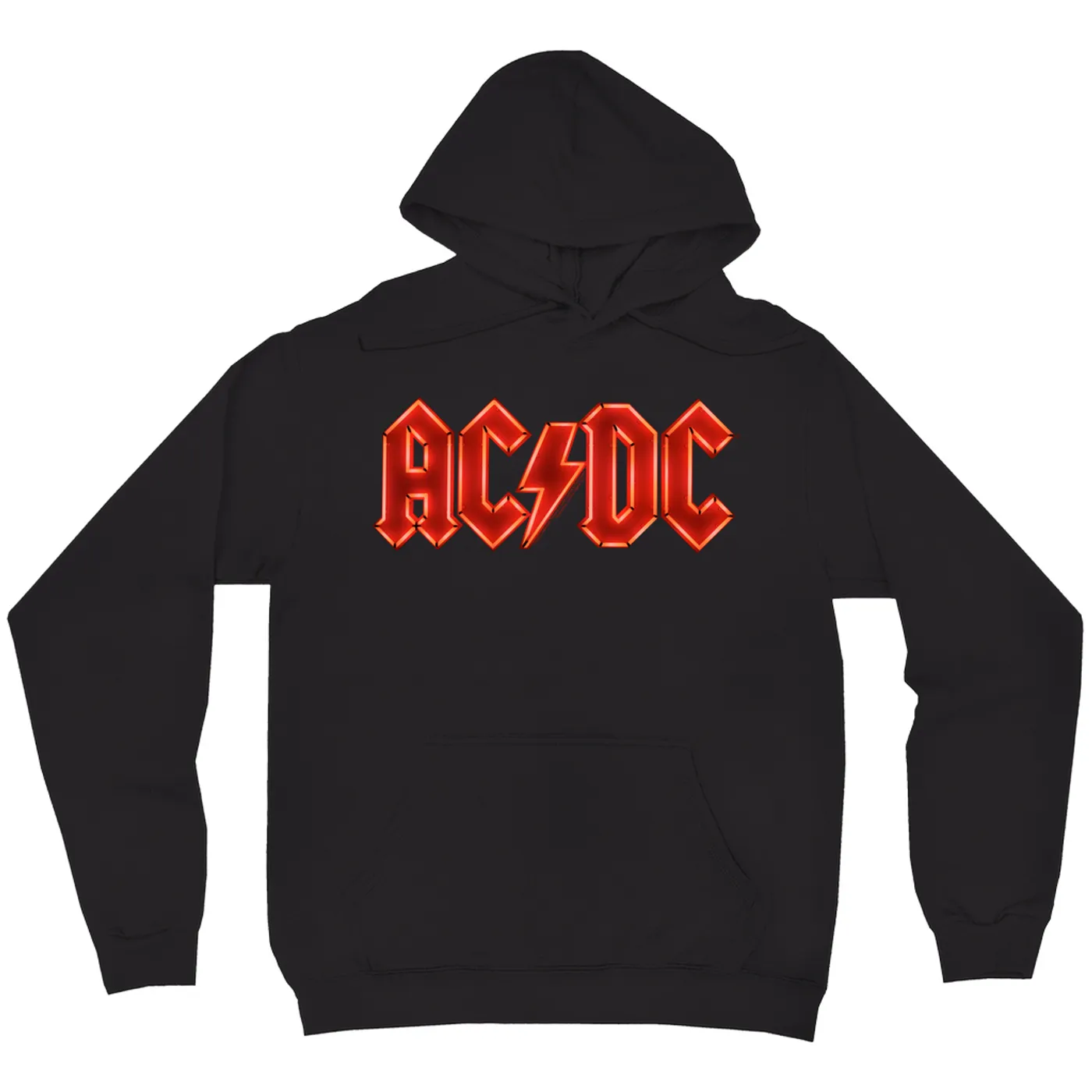 ACDC Hoodie | AC/DC Neon Lights Logo ACDC Hoodie
