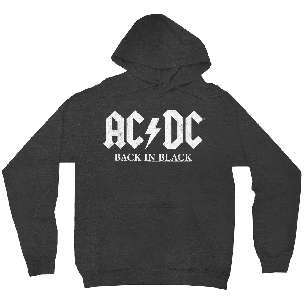 Hoodie | Back In Black US White Design Hoodie