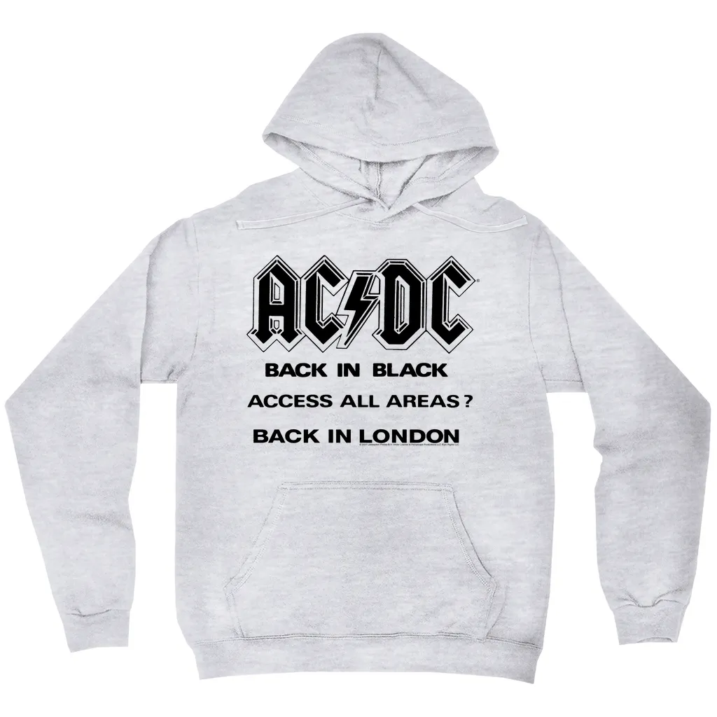 Hoodie | Back In Black Back In London Image Hoodie