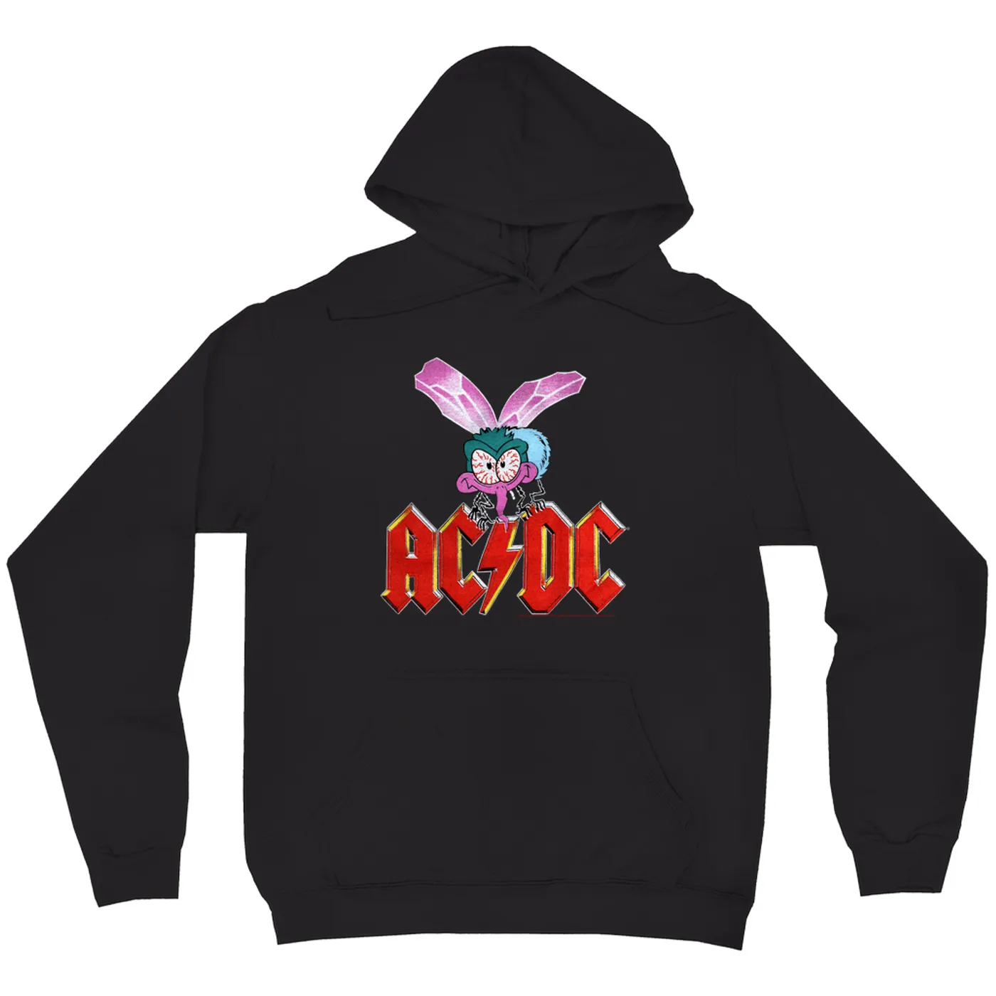 AC/DC Hoodie | Fly On The Wall Concert Tour Poster ACDC Hoodie