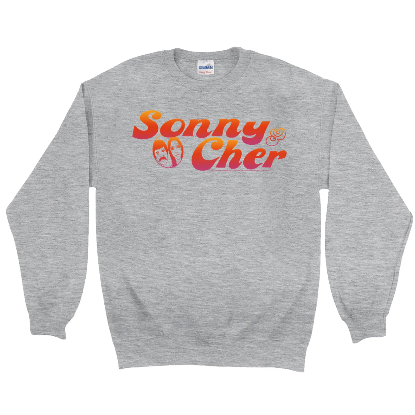 Sonny & Cher Sweatshirt | Comedy Hour TV Show Logo Sonny And Cher Sweatshirt