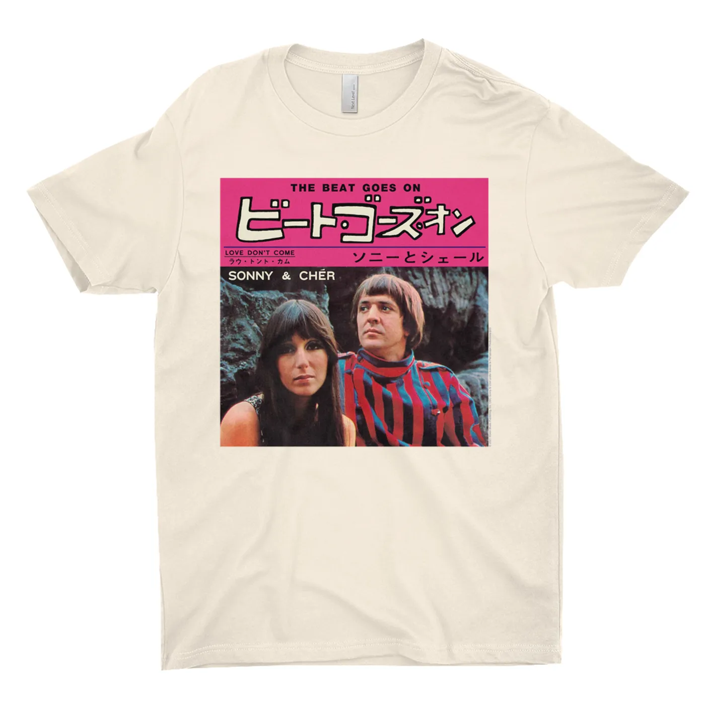Sonny & Cher T-Shirt | The Beat Goes On Japan Album Sonny And Cher Shirt
