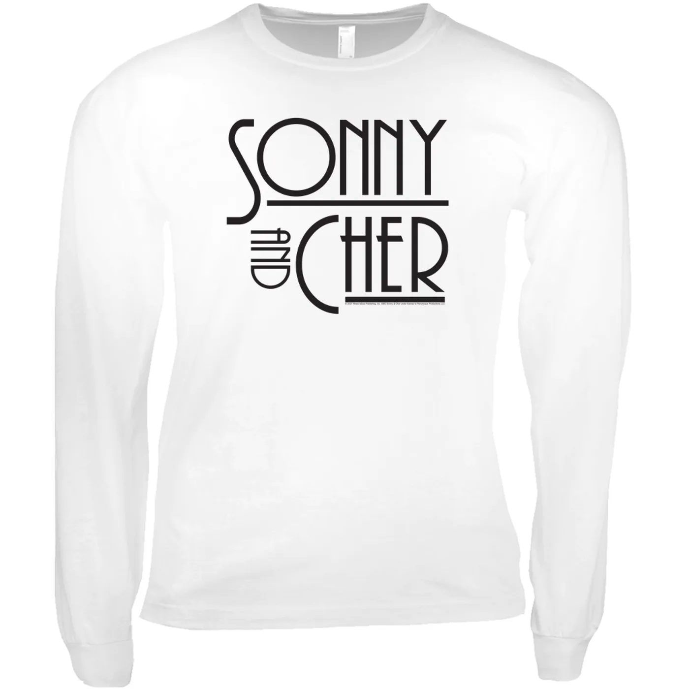 Sonny & Cher Long Sleeve Shirt | Mod TV Show Logo Sonny And Cher Shirt