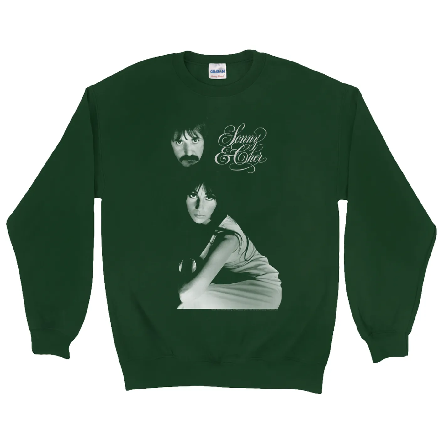 Sonny & Cher Sweatshirt | The Two Of Us Photo And Logo Sonny And Cher Sweatshirt (Merchbar Exclusive)
