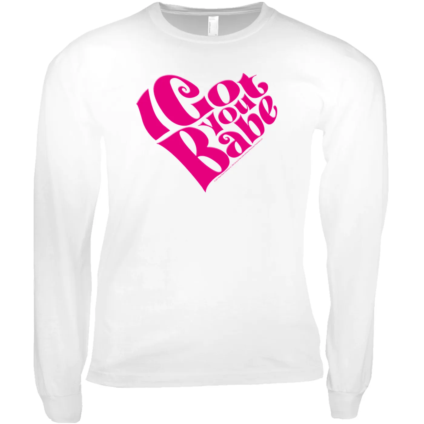 Sonny & Cher Long Sleeve Shirt | I Got You Babe Heart Image Sonny And Cher Shirt