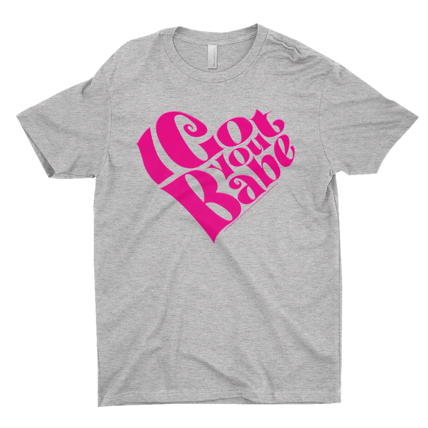 Sonny & Cher T-Shirt | I Got You Babe Heart Image Sonny And Cher Shirt