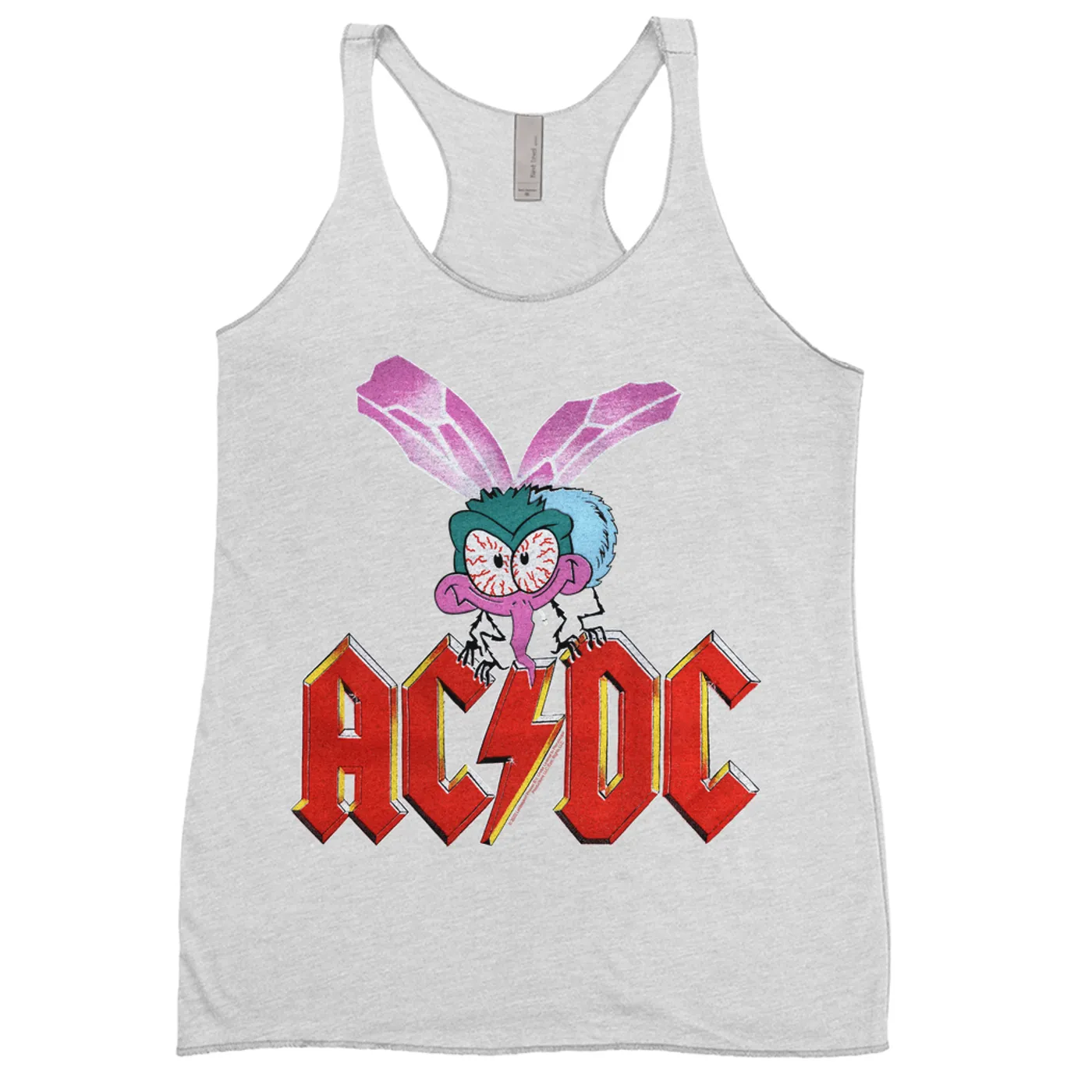 AC/DC Ladies' Tank Top | Fly On The Wall Concert Tour Poster ACDC Shirt