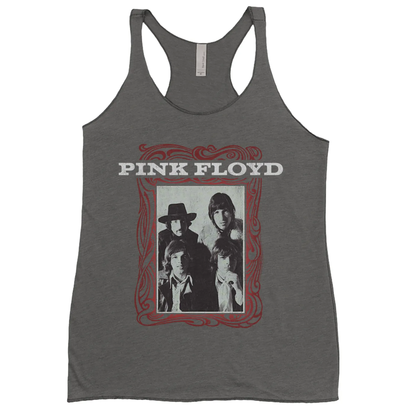 Pink Floyd Ladies' Tank Top | Point Me To The Sky Framed Album Art Distressed Pink Floyd Shirt (Merchbar Exclusive)