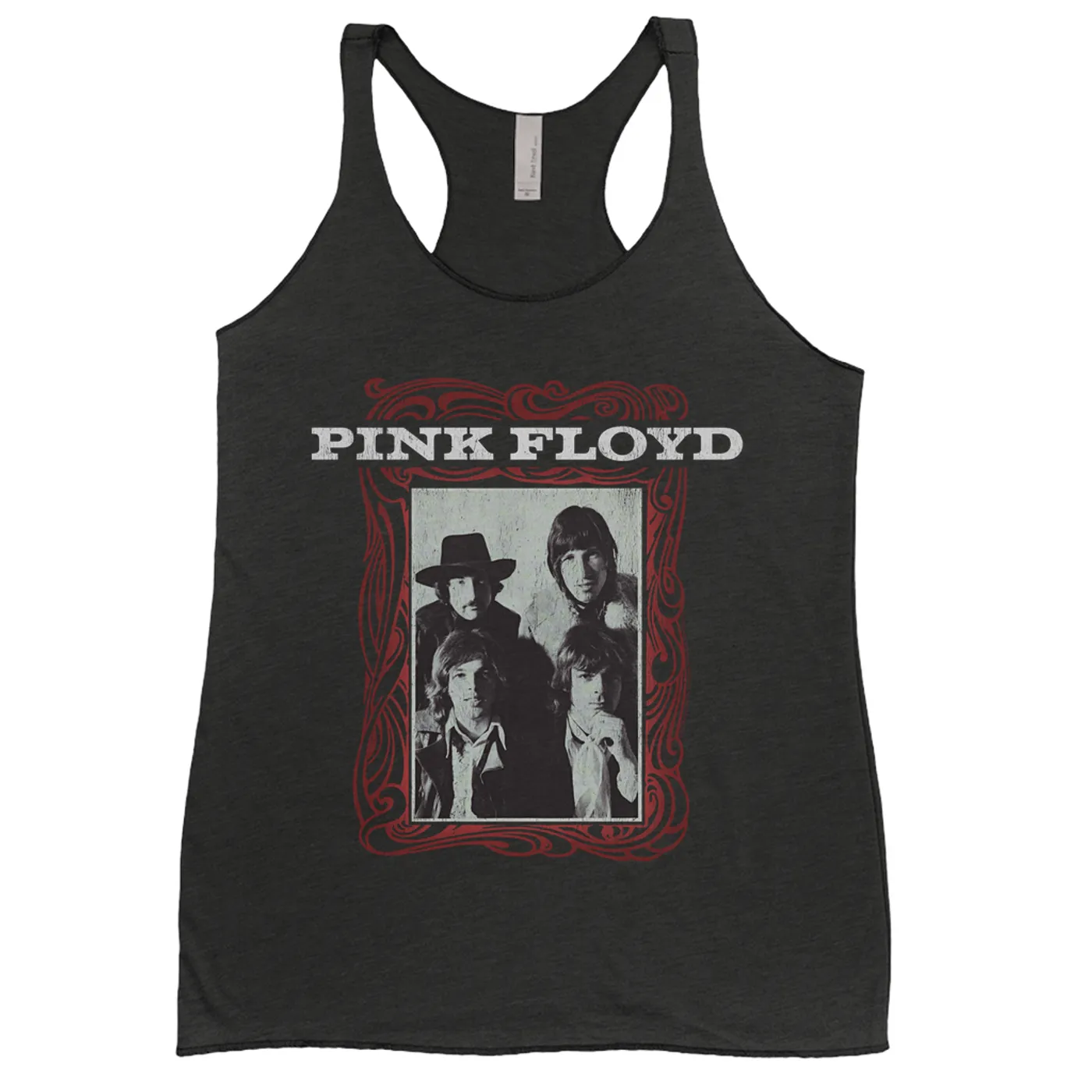 Pink Floyd Ladies' Tank Top | Point Me To The Sky Framed Album Art Distressed Pink Floyd Shirt (Merchbar Exclusive)