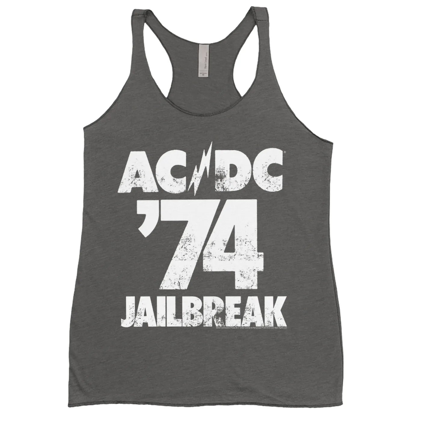 AC/DC Ladies' Tank Top | Jailbreak 1974 ACDC Shirt