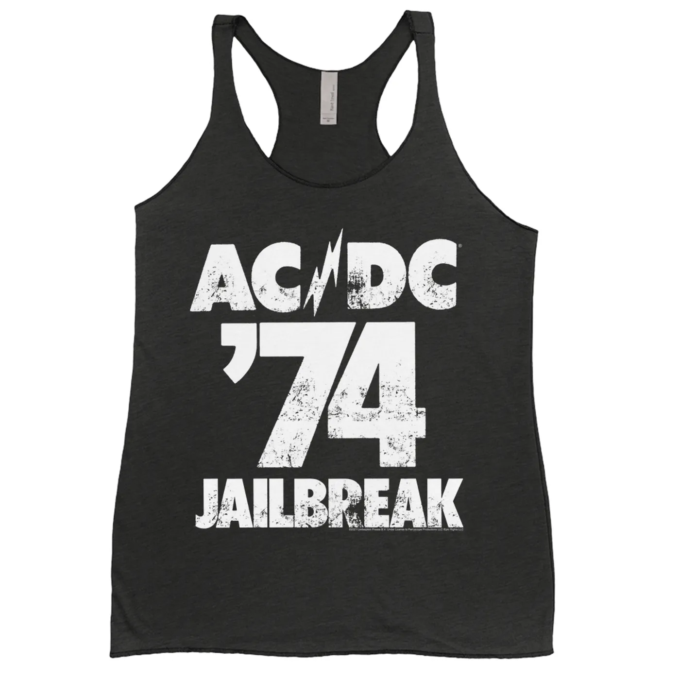 AC/DC Ladies' Tank Top | Jailbreak 1974 ACDC Shirt